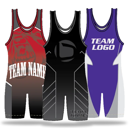 
Custom Spandex wrestling tights wrestling suits sublimation wrestling singlets for Men 