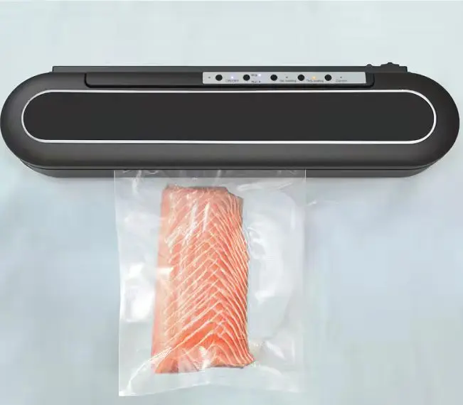 2022 New kitchen appliance mini vacuum sealer with canister function cutter and bags