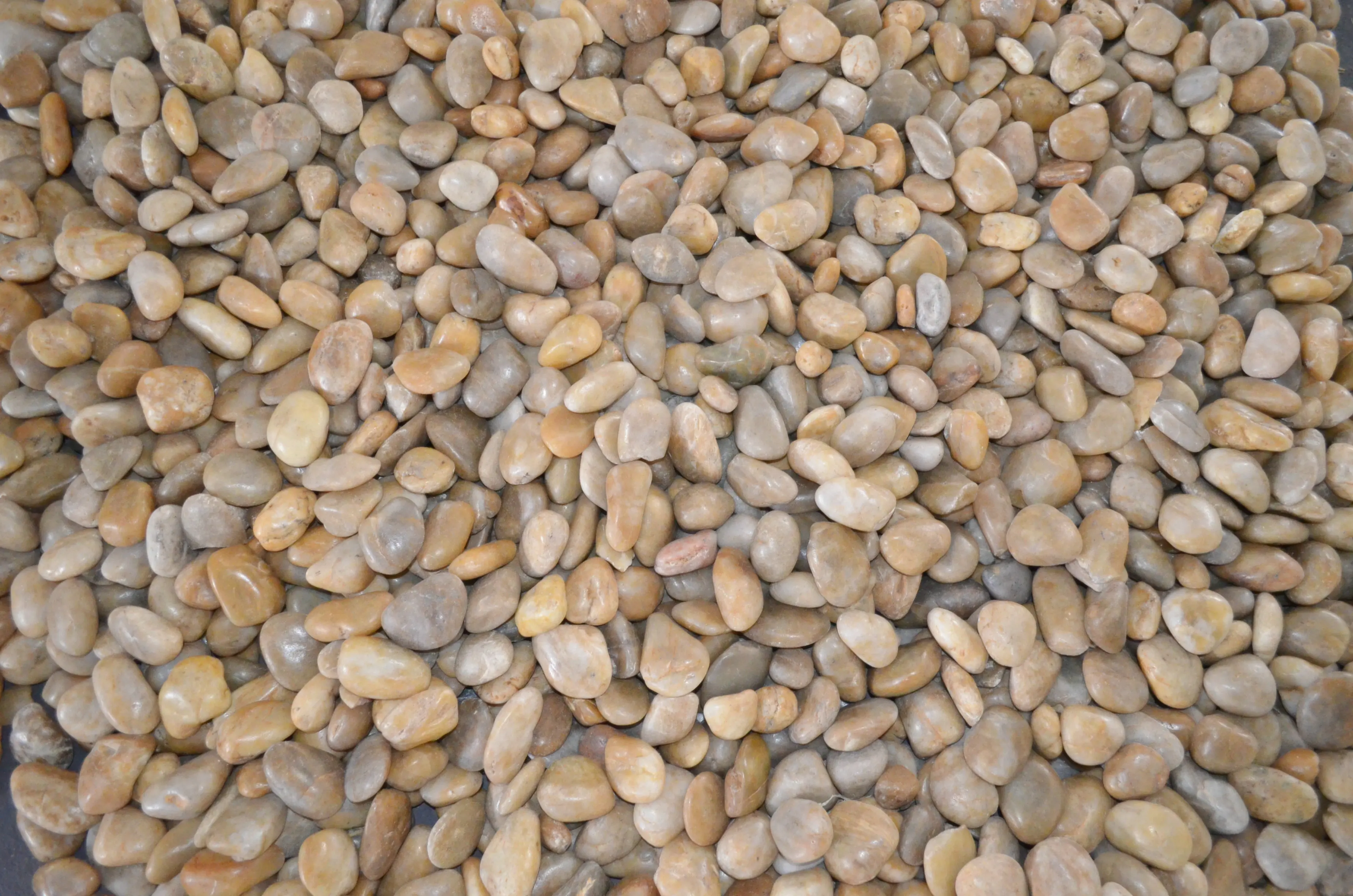 Коллекция желтой полированной гальки универсальные камни для садовых дорожек