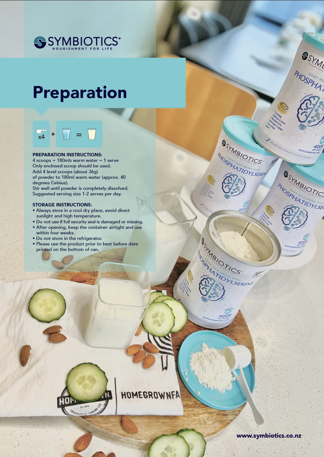 High Quality Suppliers Goat Milk Drink With Phosphatidylserine Ps 400g Can Production New Zealand Tasty Goat Modified Milk