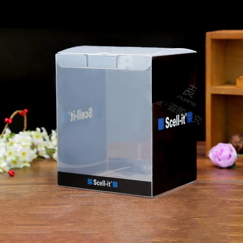 Custom Logo Clear Plastic fridge Pvc PET Box Shoe Packaging Box Candy Toys dolls gift box
