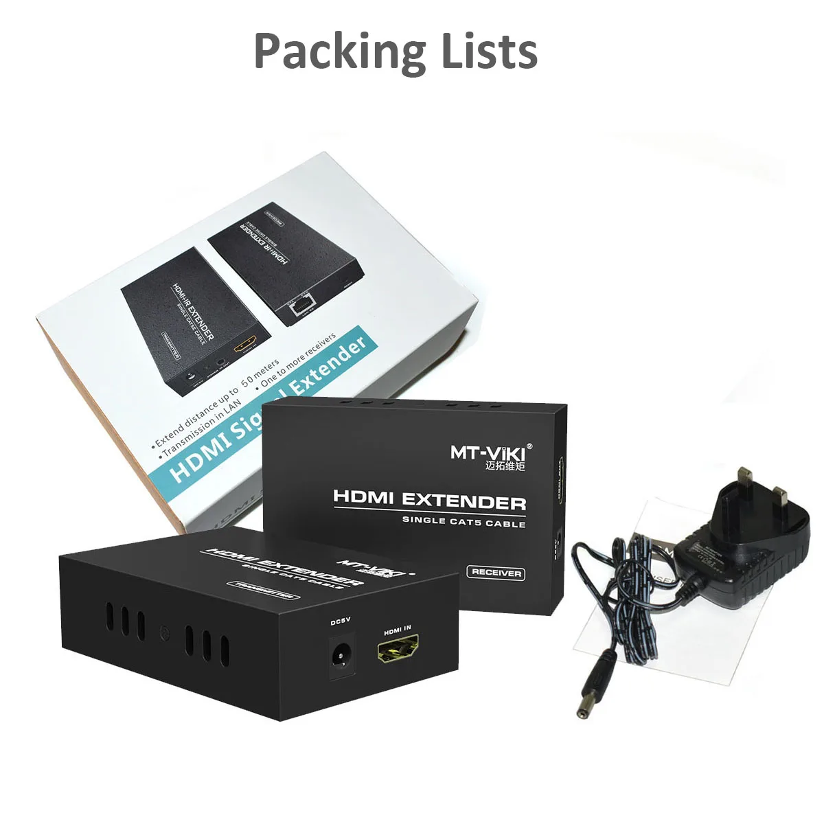 200 м HDMI удлинитель для Cat5e 6 Ethernet Стандартный передатчик и приемник через