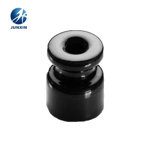 Small High Voltage Porcelain Electrical Insulators Twisted Cable Ceramic Wiring Insulation