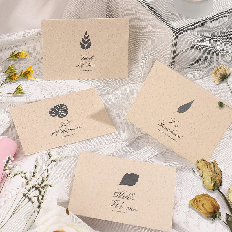 High Quality Watercolor Greeting Card Custom Printing with Envolpe Blank Note Cards and Envelopes for All Occasions