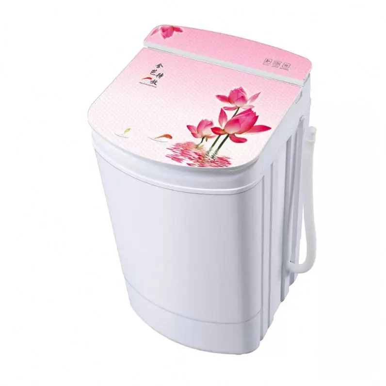 6.5KG Clothes Water Extractor Mini Round Electric Plastic Spin Dryer