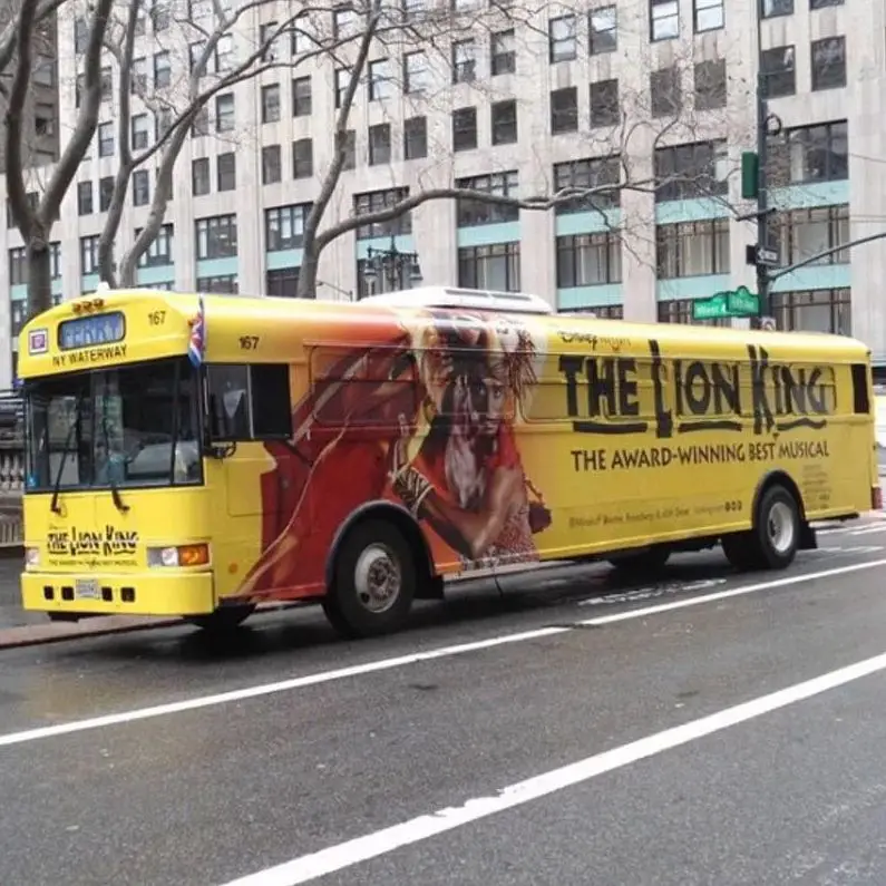 Basic Vinyl Reverse Sticker Printing With Black Glue Use On Car And Bus for Advertising