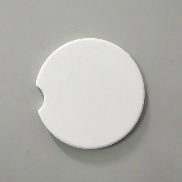 sublimation heat transfer ceramic tiles car coaster absorbent hotplate
