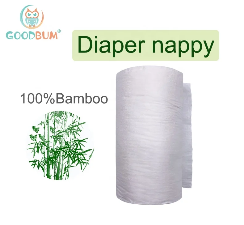 Goodbum 100% Biodegradable Flushable Nappy Liner Bamboo Cloth Baby Diaper Eco-friendly Liners