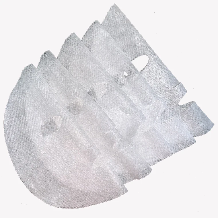 FC13 mesh spunlace nonwoven fabric raw material Facial Mask Sheet Natural Lyocell Face Sheet Mask