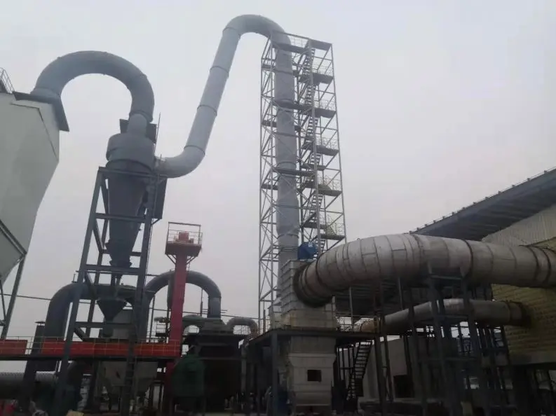 
gypsum/plaster powder production line/making machine 