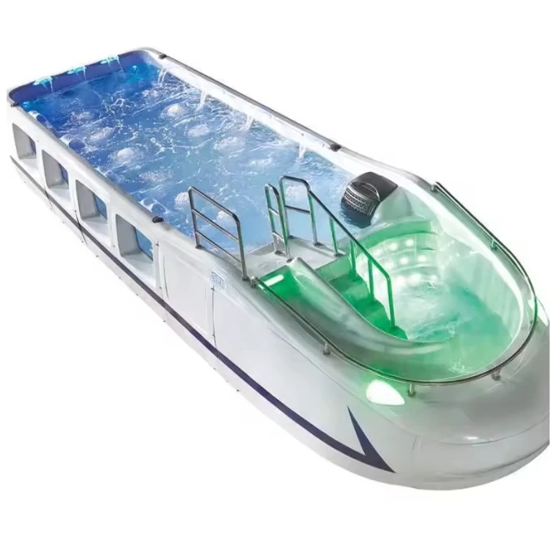 Custom Family Garden Luxury Jacuzzi Pool Above Ground Inground Swimming Spa Pool Complete Set Acrylic Prefabricated Piscina Pool