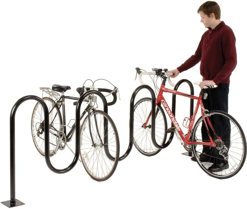 Multiple Parking Vertical Hitch Roof 3 Steel Tow Bar Bicycle Bike Rack