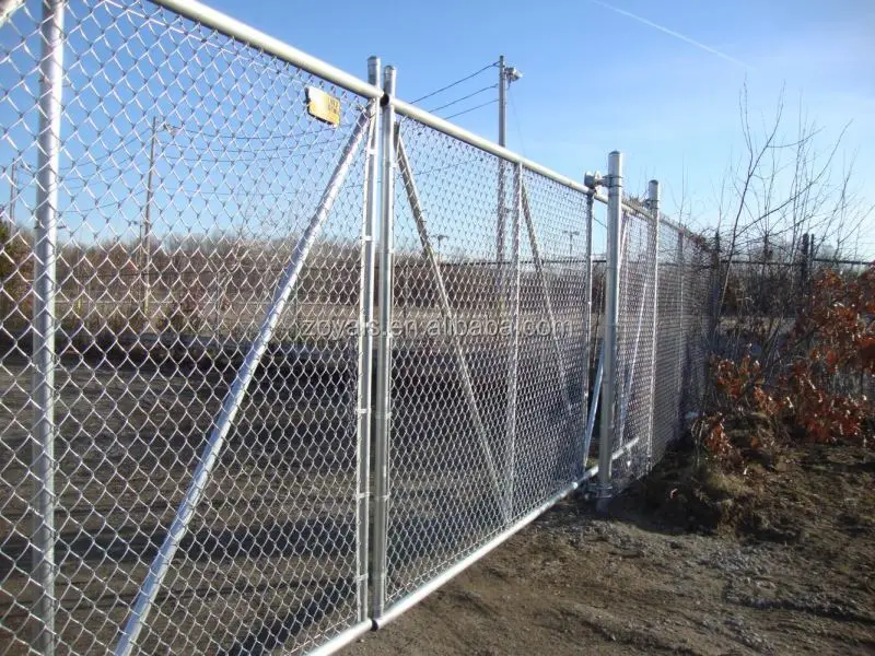 10 Калибр 6x6 оцинкованная проволочная цепь из циклона панели забора удлинители колючей проволоки садовые сетчатые материалы