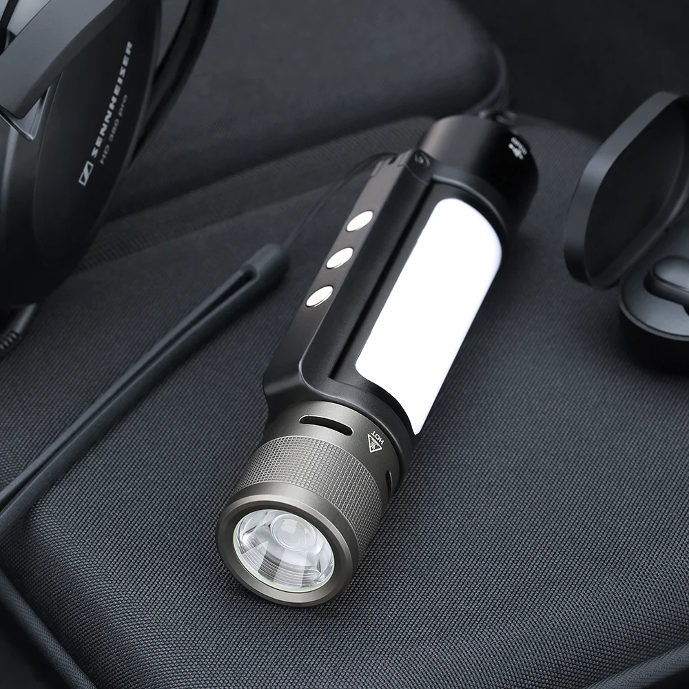 NexTool mini electric led flashlight self defense Rotatable Rechargeable SOS led usb charged Flashlight