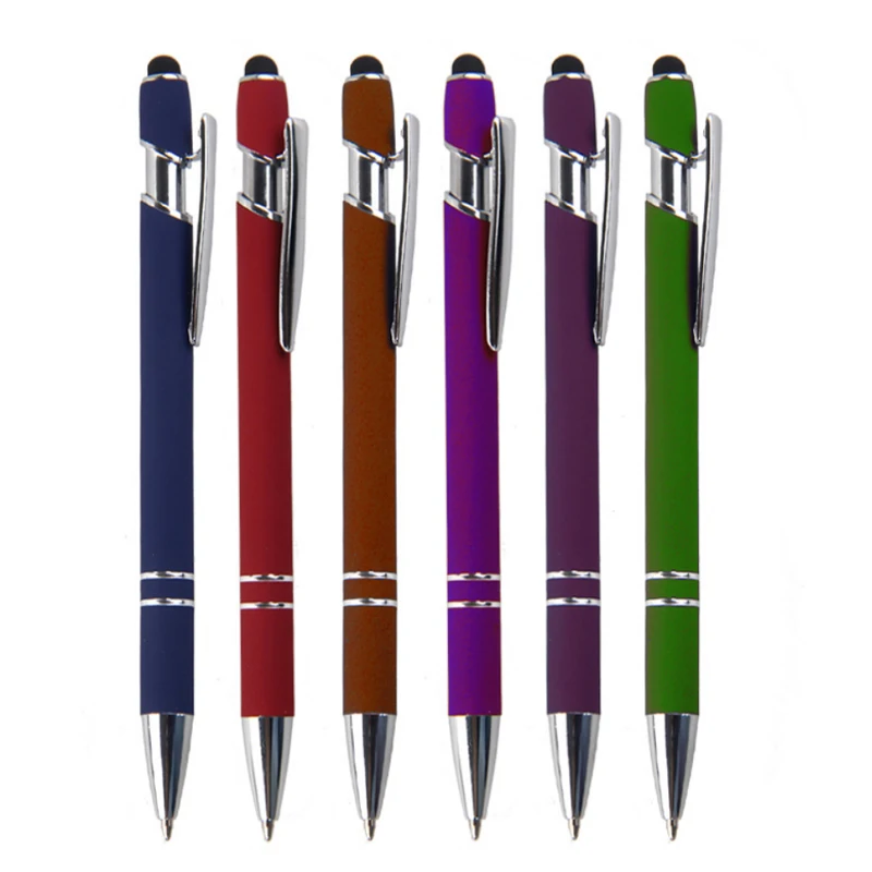 Personalized Bulk Custom Logo Pens Metal Ballpoint Pen Promotional Advertising Pen