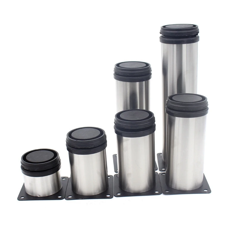 Adjustable Stainless Steel Cabinet Feet table leg High quality sofa leg Factory cheap furniture fitting hardware