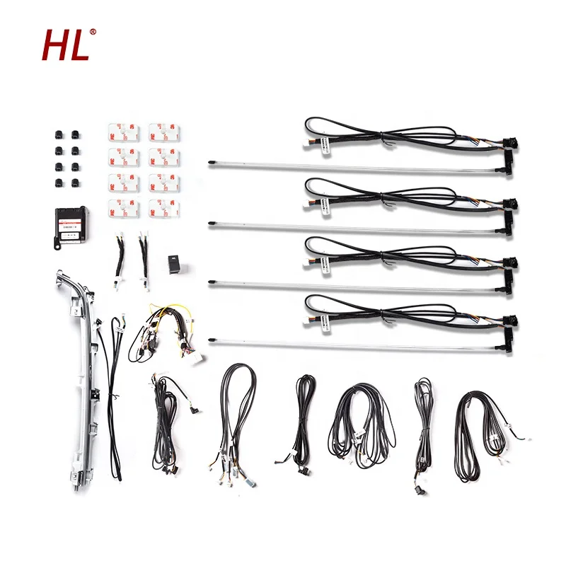 Cheap Price Car Interior Modification Led Decorative Light Ambient Lights+Luminous Horn Cover For Honda Accord