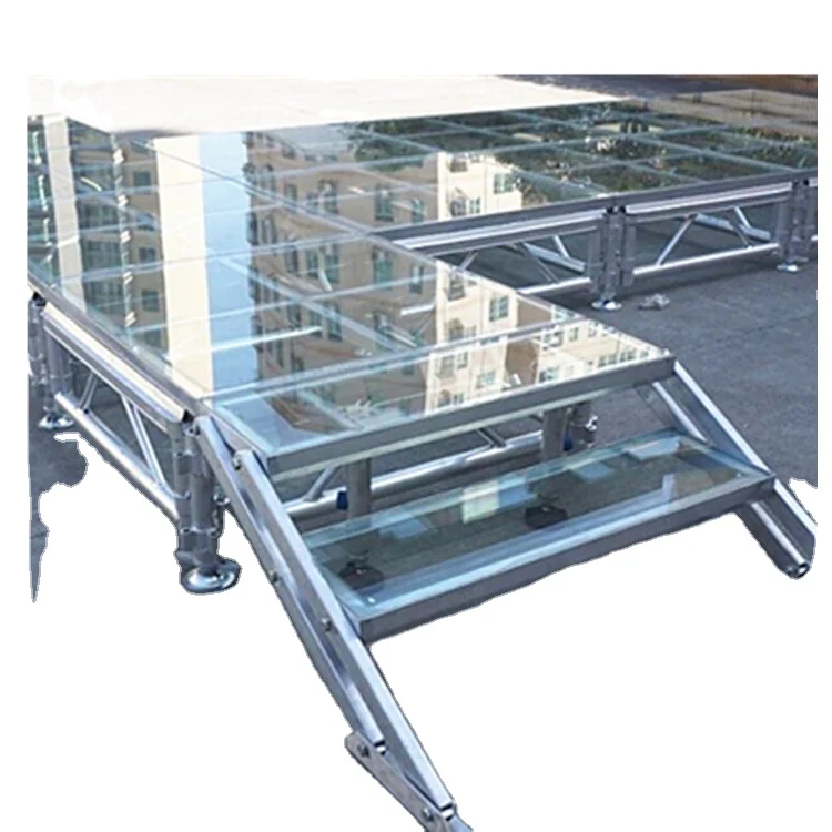 Luxury Aluminium Stage Podium Concert Wedding Outdoor Platform Portable Event Stage