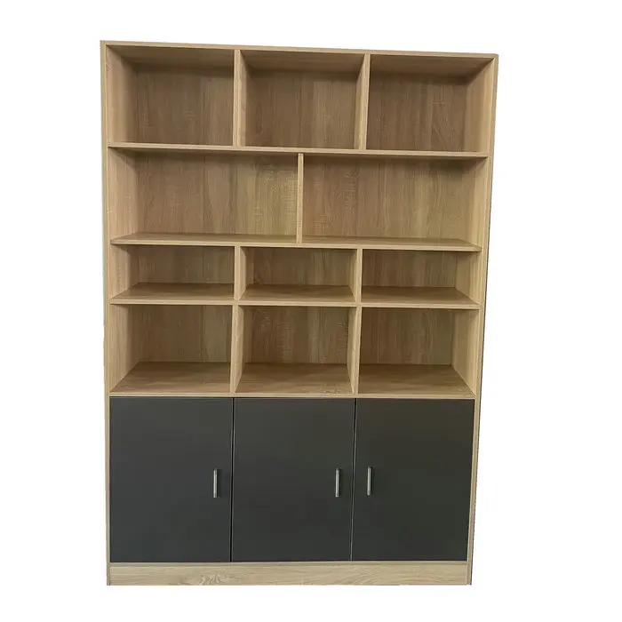 book closet cabinet white 5 layers book shelf with storages