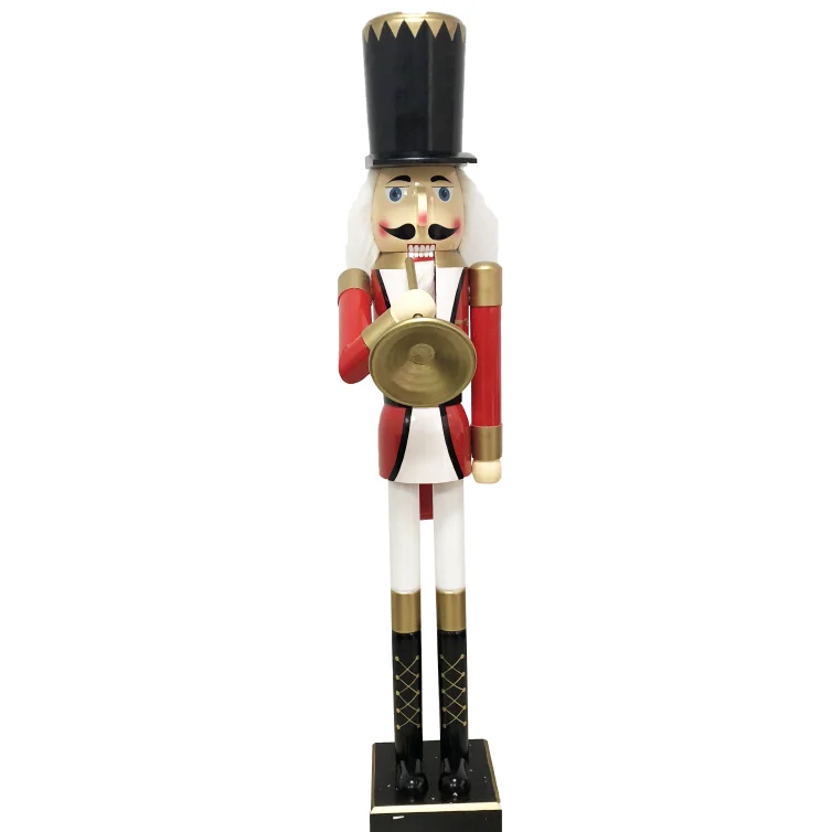 Новое поступление 2022, Рождественское украшение, большой размер, гайковёр, полноразмерный гайковёр, деревянный гайковёр