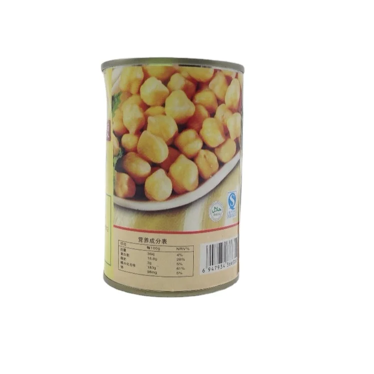 Premium Quality Canned Pulses Salty Chickpeas Made in Italy  Canned Food Easy Open