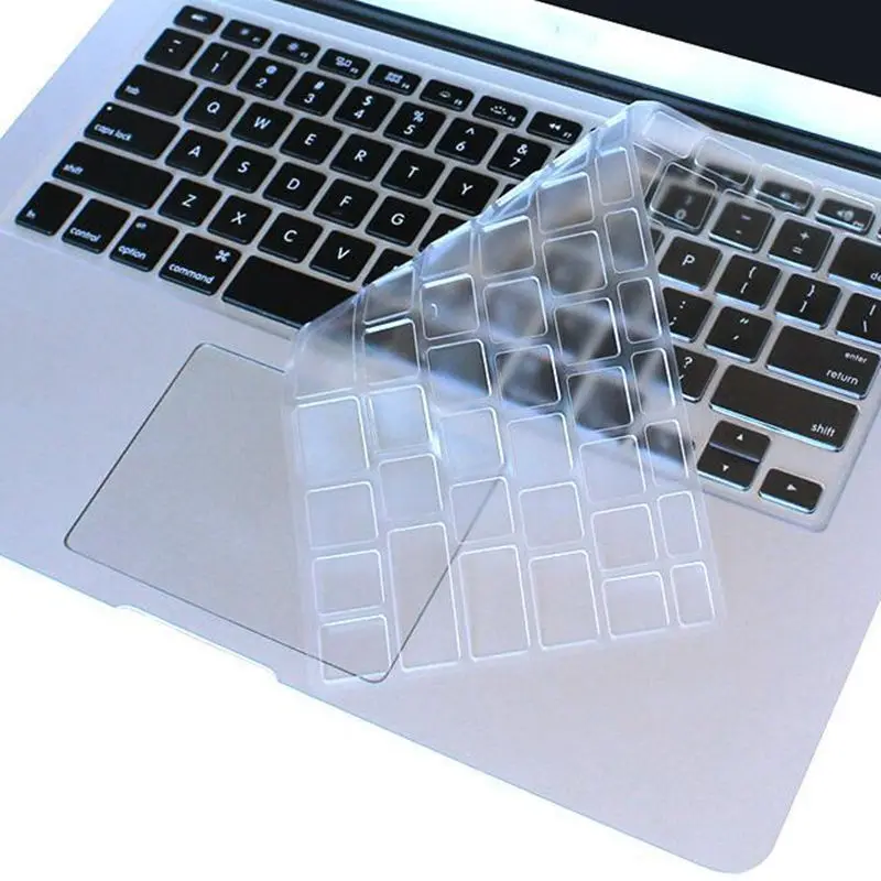 Чехол для клавиатуры из ТПУ MacBook Pro 16 A2141 2020 Macbook 13 дюймов A2289 A2251 A2338 прозрачный