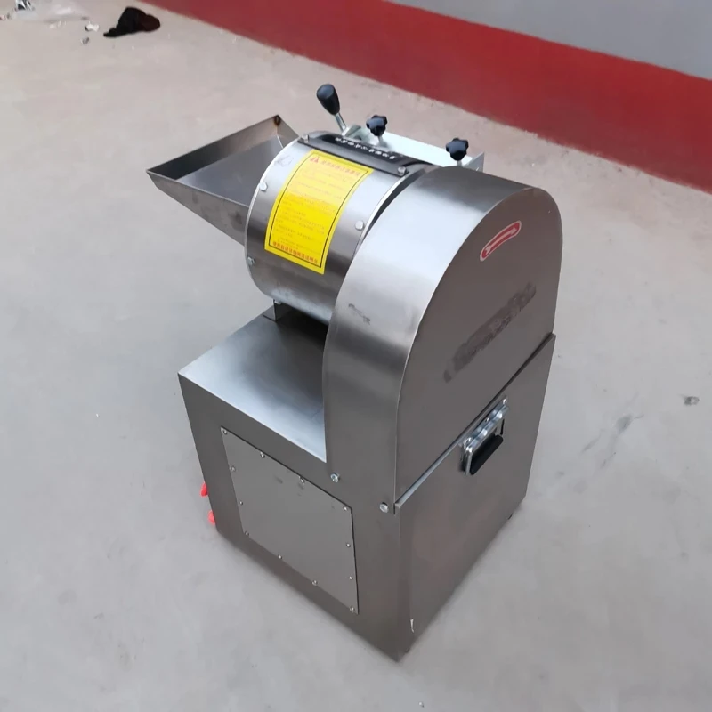 Commercial Potato Cutting Machine Electric Slicer Vegetables Cut Dicing Machine Ginger Cutter Shredder Food Processor