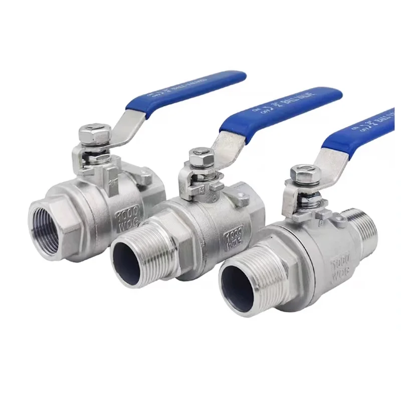 2 way ss ball valve 1/2 inch