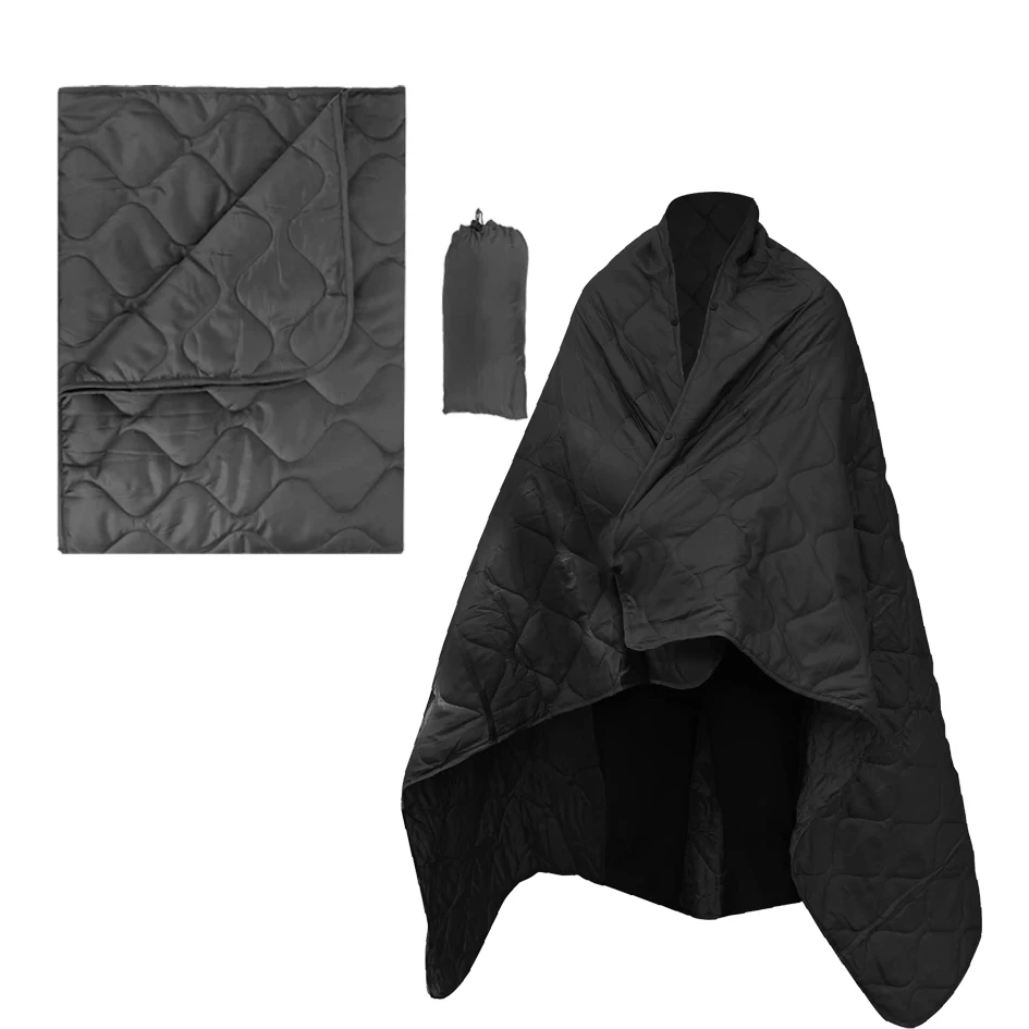 Multifunctional blanket mat tent quilt cloak warm waterproof windproof wilderness adventure hiking camping factory wholesale
