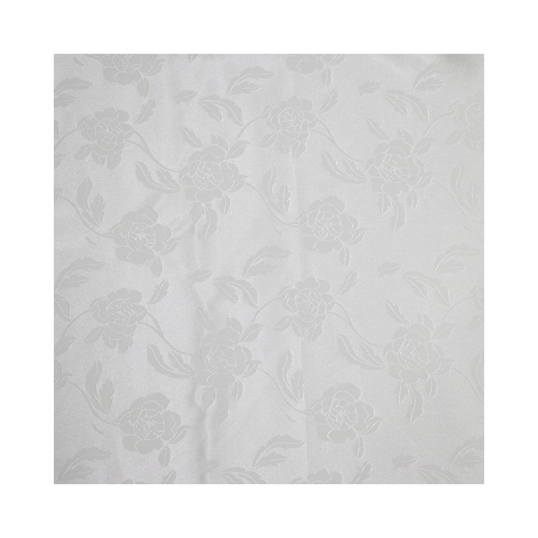 Luxury And Elegant Design Florals Patterns Jacquard Fabric Woven 97%Polyester 3%Spandex Glossy For Dress