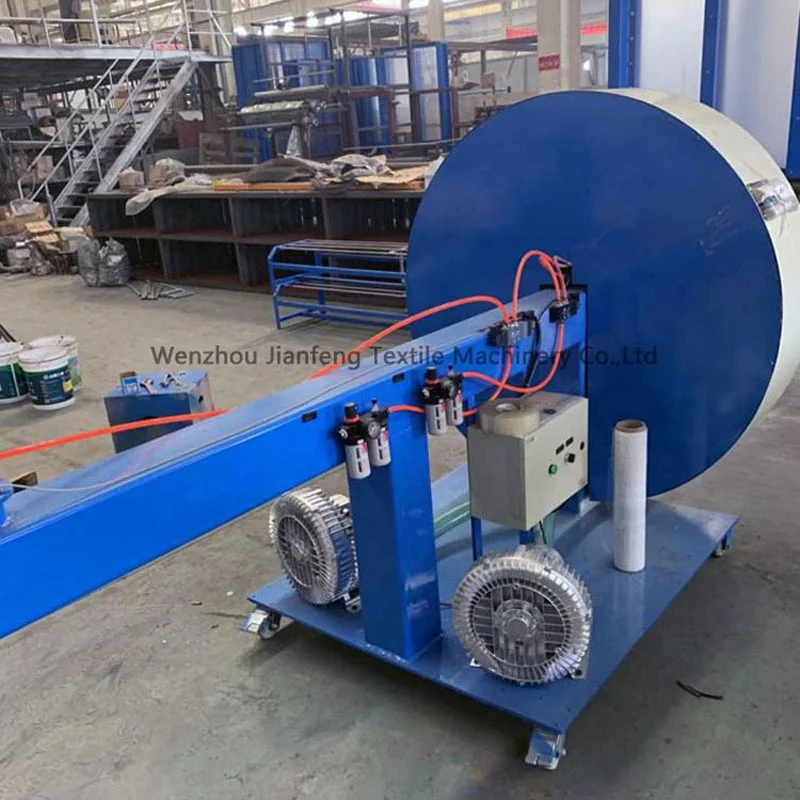 Soft wadding roll air evacuation compress packing machine