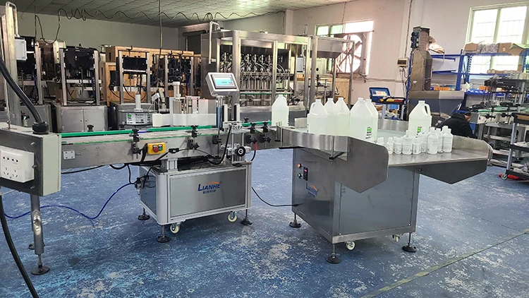 Good Quality Dosing Filling Machine Automatic Overflow Filler Capping Labeling Line for High Foaming Products