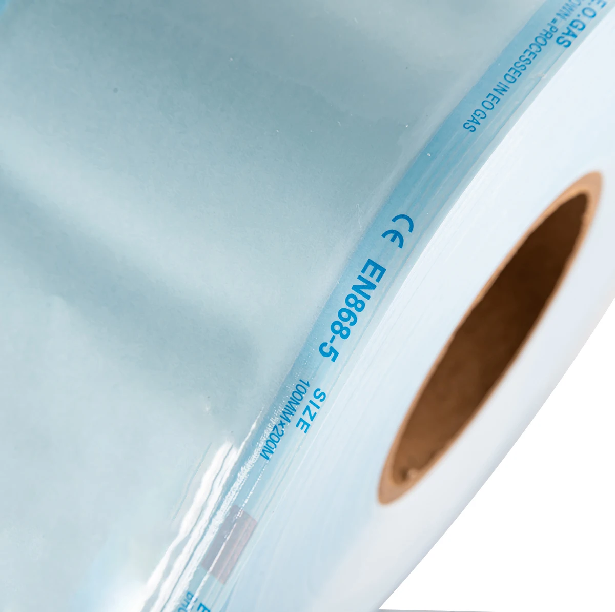 Dental Use Medical Consumable Sterilization  Flat Reel Roll Pouches