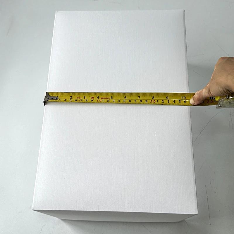 White Fabric Shades Hardback Rectangular Lampshade Covers Lamp Shade with Spider