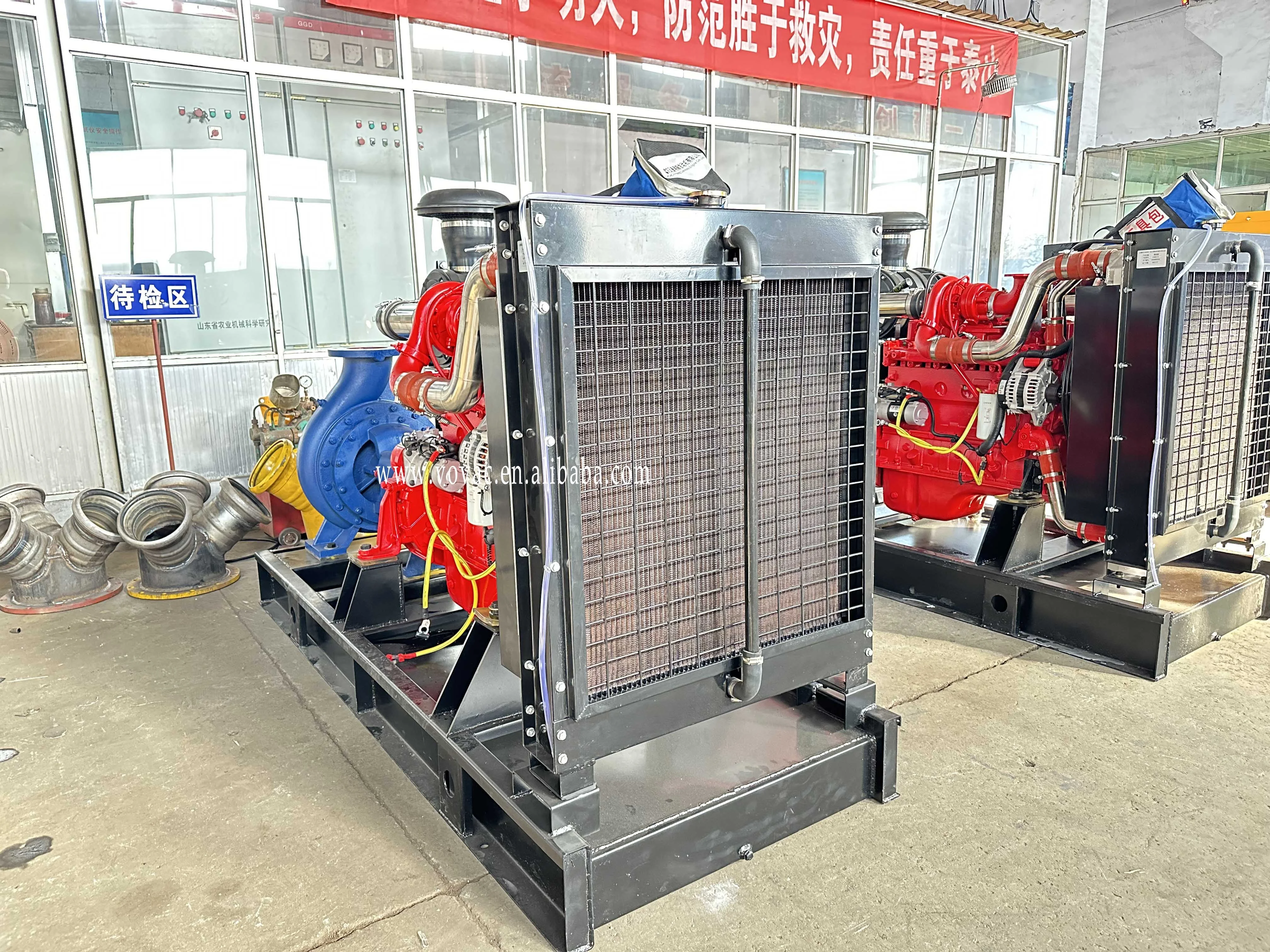 6 inch 8inch agriculture large flow high purssure 180hp diesel engine water pump