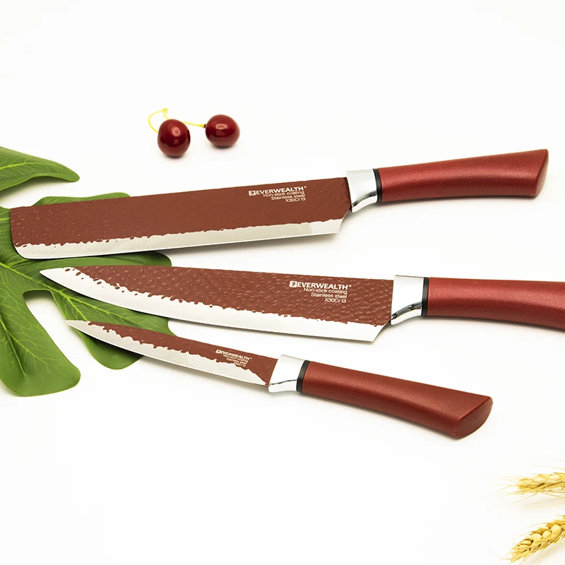 5 шт. набор кухонных ножей шеф-повара из нержавеющей