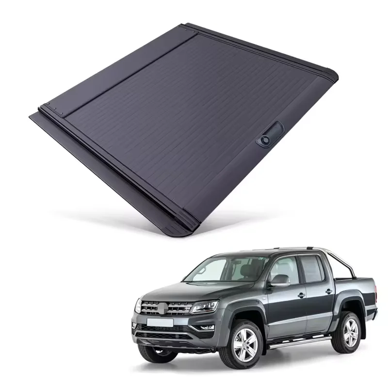 4x4 vehicle off road pickup truck rear compartment roller shutter lid retractable tonneau cover for VW AMAROK