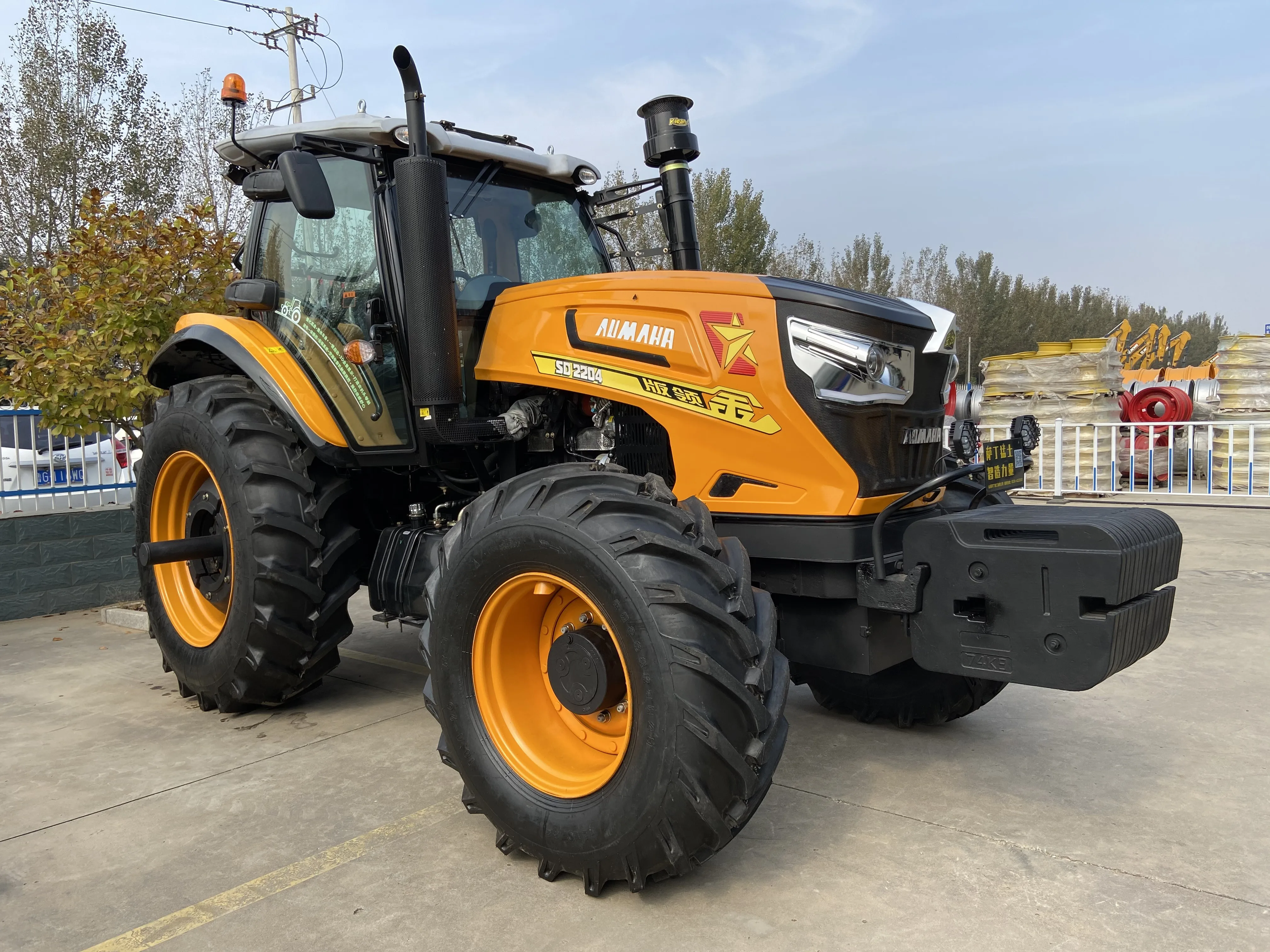 Дешевые сельскохозяйственные тракторы 220 л. С., 4 на продажу, колесо с максимальным дизельным двигателем, Германия