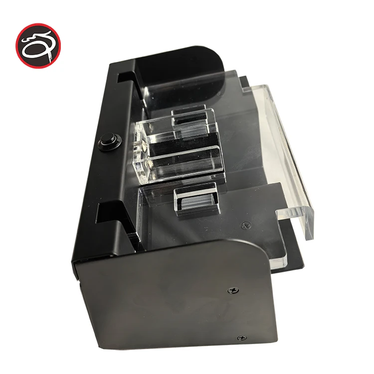 Deluxe Automatic 2 Deck Card Shuffler Baccarat Texas Poker Gambling Products Customize electronic LED