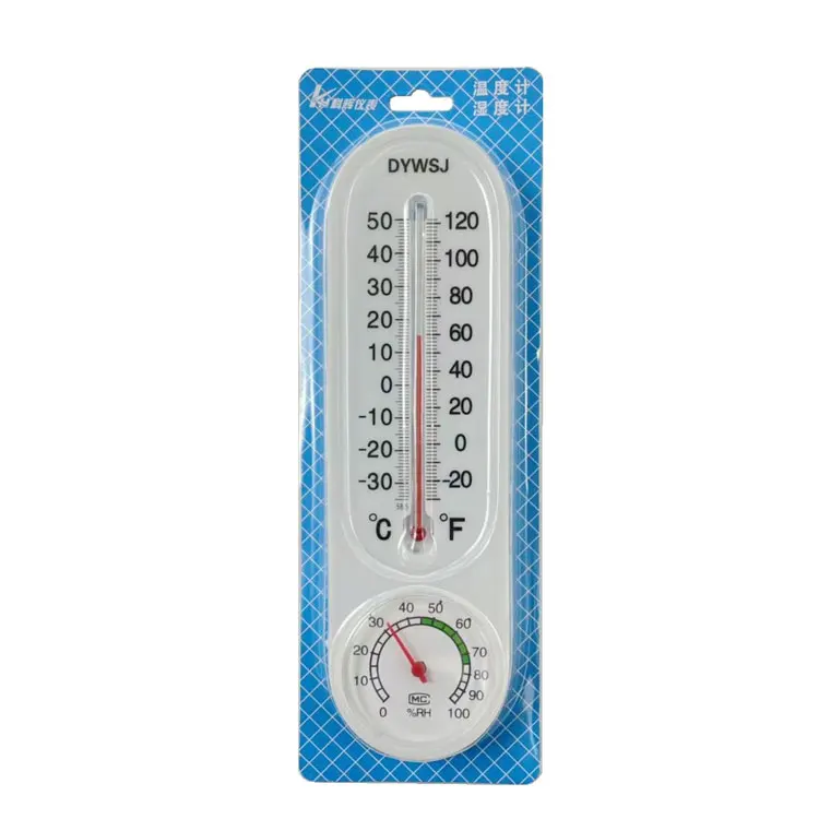 Wall Mounted Thermometer for Indoor Outdoor Home Garden Planting Humidity