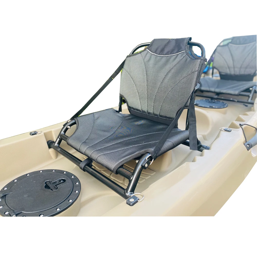 Canoe for 2 or 3 person sit on top sea plastic tandem fishing boat kayak