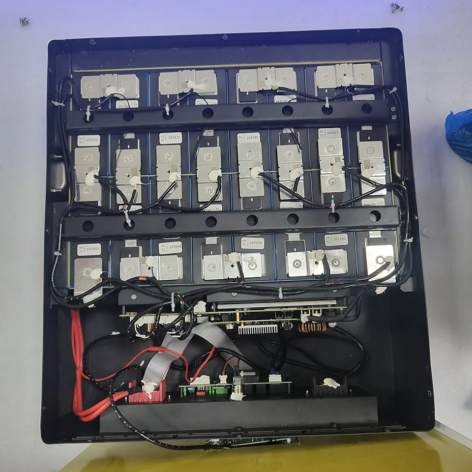 Батарейный блок 12 В 24 48 50Ah 100Ah 200Ah 280AH 300Ah DIY Kit Lifepo4 детали для сборки батарейного модуля