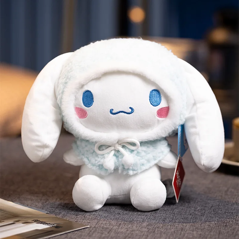 Hooded full fabric pocket doll Soft velvet words printing toy jumper jersey animal toy
