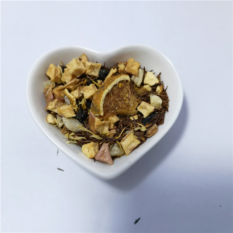 Bulk cheap price lemon fruit citrus south african rooibos black tea