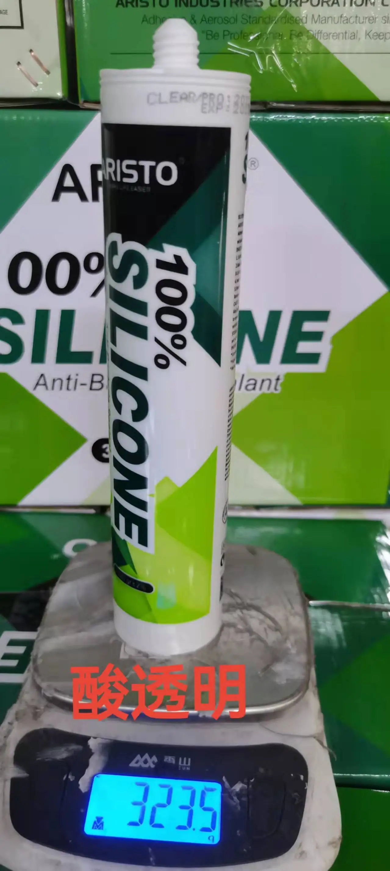 Aristo Acetic Silicone Sealant general purposes