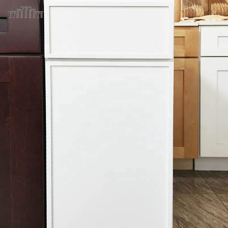 Wholesale Factory Price Hardwood MDF Modern Thin Shaker Narrow Slim Shaker Cabinet Doors Skinny Shaker Cabinets