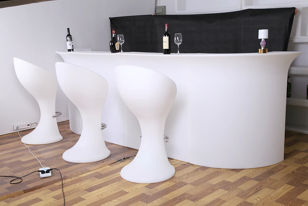 bar counter, Led Light bar furniture bar counters design, led plastic bar counters