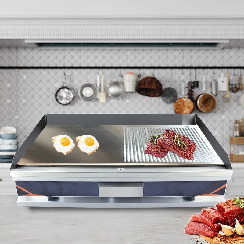 Заводская цена, индивидуальная Коммерческая Кухня Q235, стальная пластина для барбекю, железная тарелка, сковорода, жареная говядина, стейк, железная тарелка