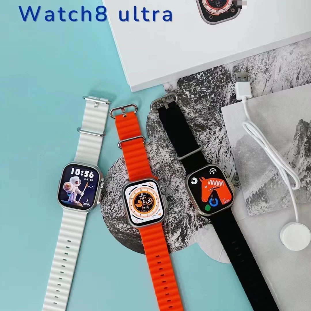 S8 Ultra Smartwatch series 7 Series 8 S8 49mm 2.08 Inch full Screen smartwatch ultra Smart Watch T500 X7 i7Pro