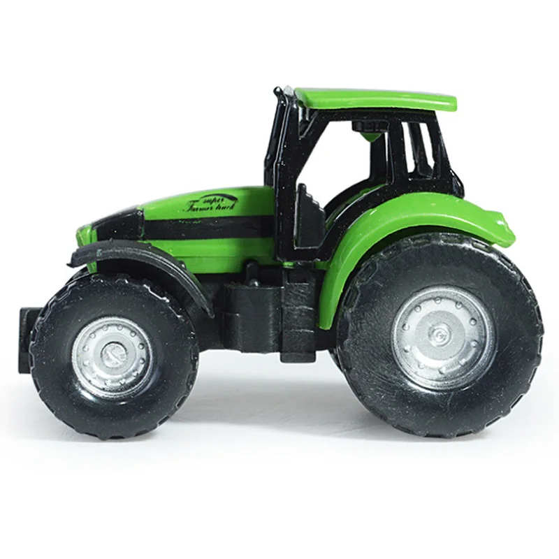 Custom 1: 32 Die casting Simulation Farmer Car Kids Friction Tractor Toys